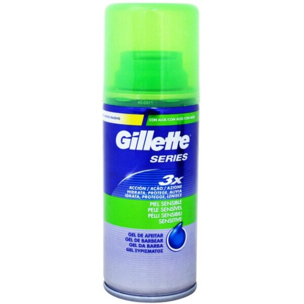 Gillette Series Gel Sensitive Skin Αφρός-Gel Ξυρίσματος 75ml