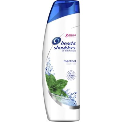Head & Shoulders Anti-Dandruff Cool Menthol Shampoo Σαμπουάν Κατά της Πιτυρίδας με Μενθόλη για Φυσική Αίσθηση Δροσιάς 360ml