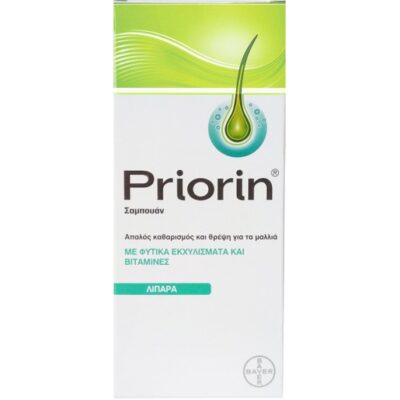 Priorin Σαμπουάν για Λιπαρά Μαλλιά 200ml