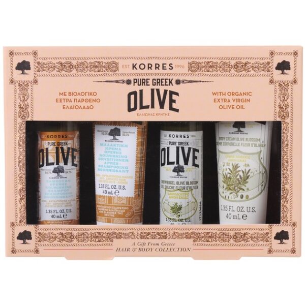 Korres Promo Hair & Body Pure Greek Olive Σαμπουάν 40ml