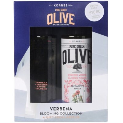 Korres Πακέτο Προσφοράς Olive Verbena Showergel 250ml & Δώρο Olive Verbena Eau De Cologne 100ml