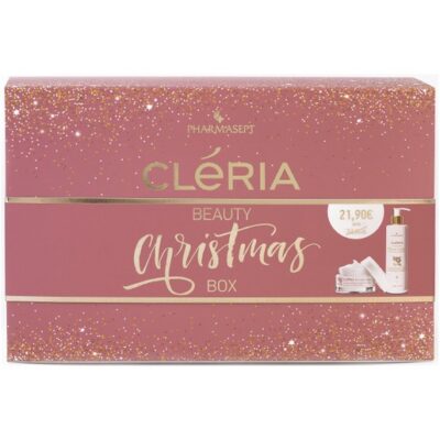 Pharmasept Cleria Beauty Christmas Box First Step Cream Αντιρυτιδική Κρέμα Δράσης 3 Επιπέδων 50ml &Hydrating Velvet Lotion 300ml