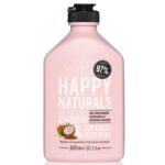 Happy Naturals Colour Care Shampoo Coconut & Rooibos Σαμπουάν για Λάμψη & Θρέψη στα Βαμμένα Μαλλιά 300ml