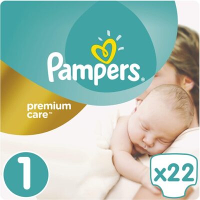 Pampers Premium Care Νο1 (2-5kg) 22 πάνες