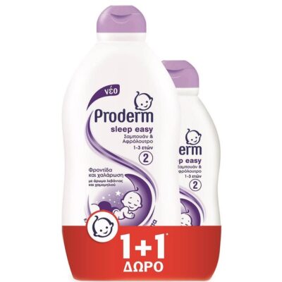 Proderm Sleep Easy Σαμπουάν & Αφρόλουτρο No2