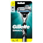 Gillette Mach 3 Ξυριστική Μηχανή Πιο Βαθύ Ξύρισμα Χωρίς Κοκκινίλες 1 Μηχανή & 2 Ανταλλακτικά