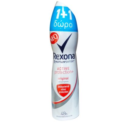 Rexona Πακέτο Προσφοράς Woman Deodorant Spray Active Protection Original 48h Αποσμητικό Σπρέι - Αντιιδρωτικό 2x150ml 1+1 Δώρο