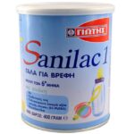 Sanilac 1 Γάλα για Βρέφη από την Γέννηση Μέχρι τον 6ο Μήνα 400gr