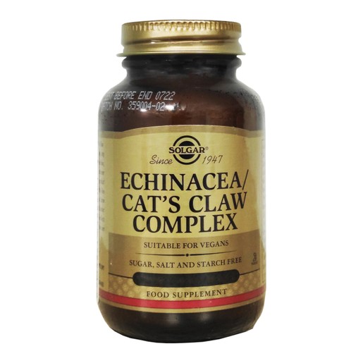 Solgar Echinacea/ Goldenseal/ Cat’s Claw Complex veg.caps