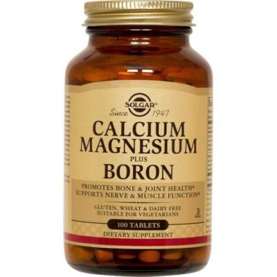 Solgar Calcium Magnesium Plus Boron 100 tabs
