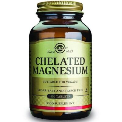 Solgar Chelated Magnesium 100mg 100 tabs