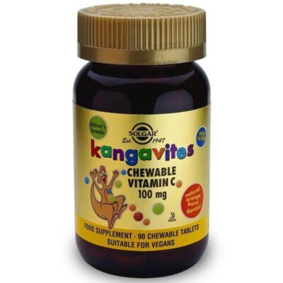 Solgar Kangavites Chewable Vitamin C 100mg 90 tabs