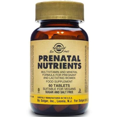 Solgar Prenatal Nutrients tabs