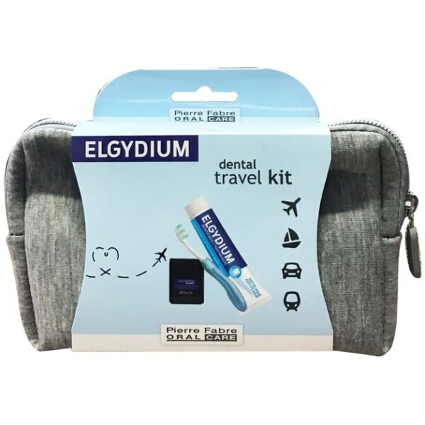 Elgydium Dental Travel Kit Σετ Ταξιδιού με Οδοντόβουρτσα