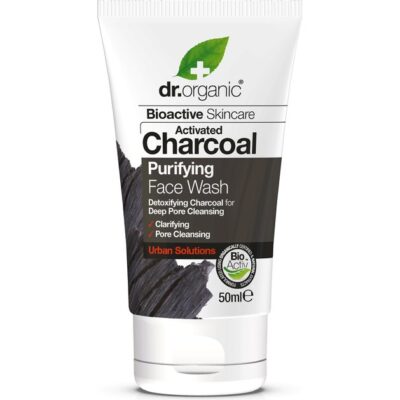 Dr.Organic Charcoal Face Wash Καθαριστικό Προσώπου με Ενεργό Άνθρακα 200ml