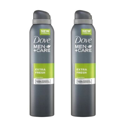 Dove Men Spray Αποσμητικό Spray Extra Fresh 2 x150ml Πακέτο 1+1
