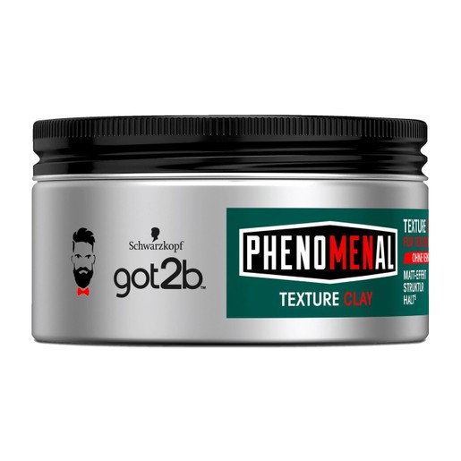 Schwarzkopf Got2b Phenomenal Texturizing Clay Πηλός Styling Ιδανικός για Κοντά Μαλλιά 100ml