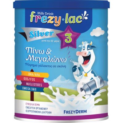 Frezyderm Frezylac Silver 3 Αγελαδινό Γάλα 3ης Ηλικίας Μετά τον 12ο Μήνα 400gr