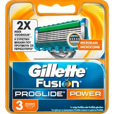 Gillette Fusion Proglide Power Ανταλλακτικά 3 τεμάχια