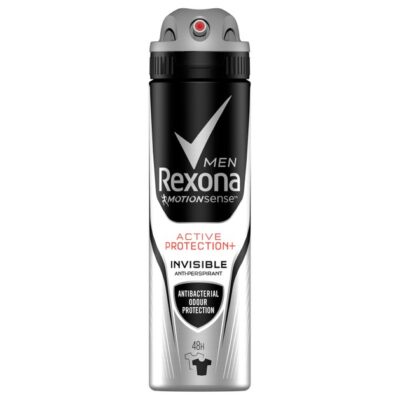 Rexona Men Deodorant Spray Active Protection Invisible 48h Ανδρικό Αποσμητικό 48ωρης Προστασίας