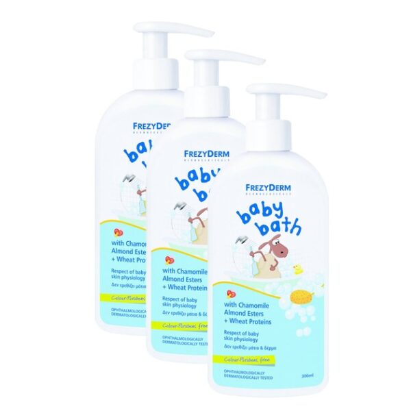 Frezyderm Πακέτο Προσφοράς Baby Bath Βρεφικό Αφρόλουτρο με Χαμομήλι