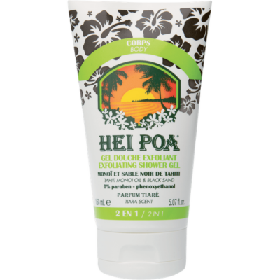 Hei Poa Exfoliating Shower Gel 150ml