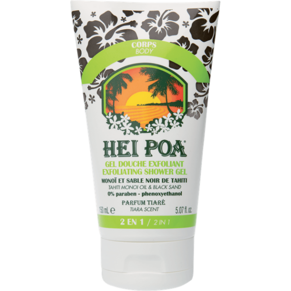 Hei Poa Exfoliating Shower Gel 150ml