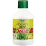 Optima Aloe Vera Juice with Cranberry 100% Φυσικός Χυμός Αλόης με Αντιοξειδωτικά 500ml
