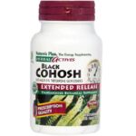 Nature’s Plus Extended Release Black Cohosh 200mg Συμπλήρωμα Διατροφής για τη Χαράλωση των Μυών 30 Φυτικές Κάψουλες