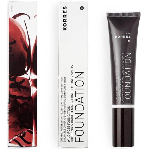 Korres Wild Rose Foundation Make Up Spf15 30ml