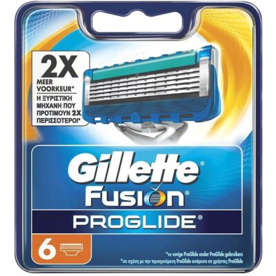 Gillette Fusion Proglide Ανταλλ/κά 6τμχ