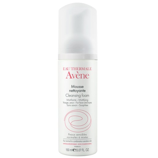 Avene Mousse Nettoyante Αφρός Καθαρισμού για Όλους τους Τύπους Δέρματος 150ml