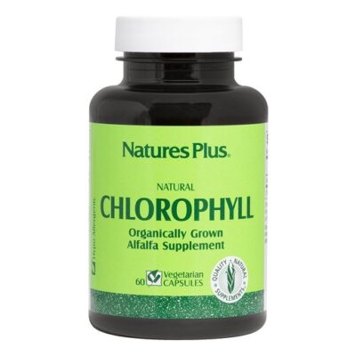 Nature's Plus Chlorophyll Συμβάλει στην Αντιμετώπιση της Δυσκοιλιότητας 60caps