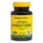 Nature’s Plus Ginkgo Combo Φόρμουλα για τη Βελτίωση της Πνευματικής και Νοητικής Λειτουργίας 60vcaps