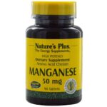Nature’s Plus Manganese 50 mg Συμπλήρωμα Διατροφής από Χηλικό Μαγγάνιο με Αντιοξειδωτικές Ιδιότητες 90tabs