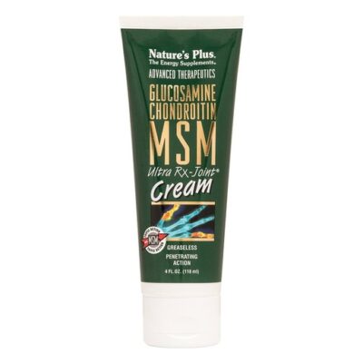 Nature's Plus Glucosamine Chondroitin MSM Ultra Rx Joint Cream Κρέμα με Αντιφλεγμονώδη & Αντιαρθριτική Δράση 118ml