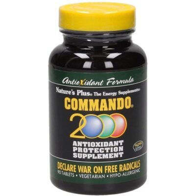 Nature's Plus Commando 2000 Συμπλήρωμα Διατροφής με Ισχυρή Αντιοξειδωτική Προστασία 90tabs