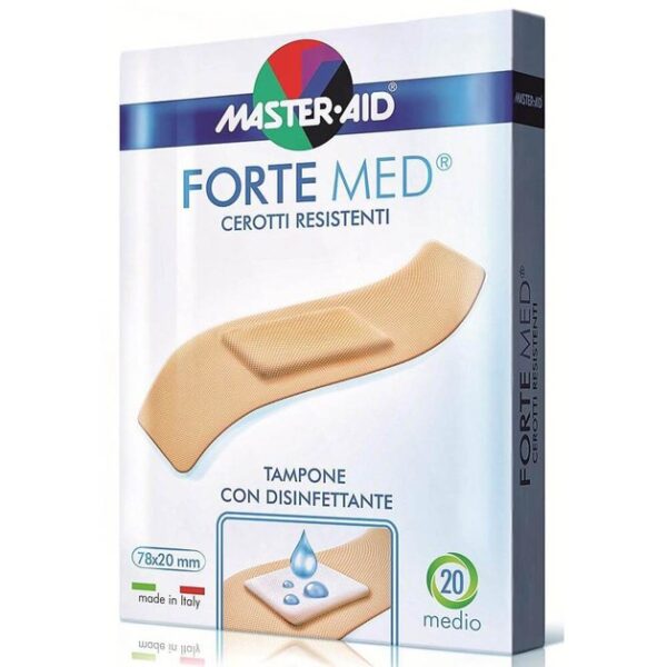 Master Aid Forte Med 78X20mm Στενά 20Strip