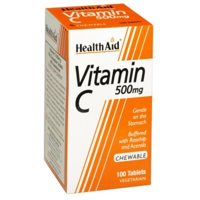 Health Aid Vitamin C 500mg 100chew.tabs