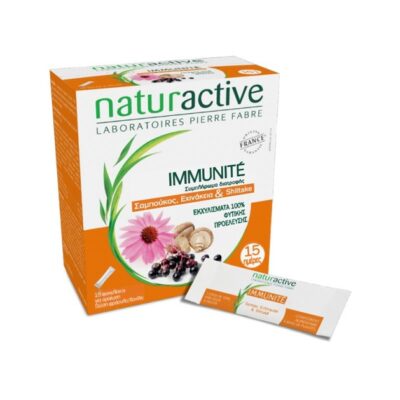 Naturactive Immunite Μοναδικός Συνδυασμός Σαμπούκου