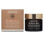 Queen Bee Holistic Age Defence Day Cream With Greek Royal Jelly in Liposomes Rich 50ml – Apivita