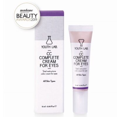 Youth Lab CC Complete Cream for Eyes All Skin Types Κρέμα Ολικής Αναδόμησης με Χρώμα για την Περιοχή των Ματιών 15ml