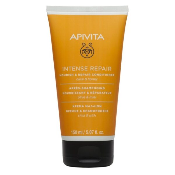 Apivita Nourish & Repair Conditioner For Dry & Damaged Hair With Olive & Honey 150ml
