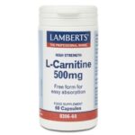 Lamberts L-Carnitine 500mg 60 caps