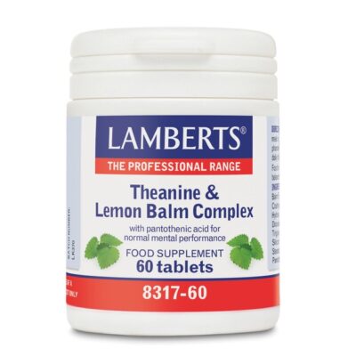 Lamberts Theanine & Lemon Balm Complex 60 tabs