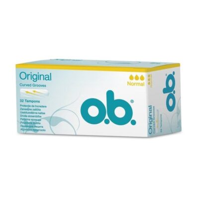 O.b. Original Normal Ταμπόν για Ημέρες με Μικρή Έως Μέτρια Ροή 32 Τεμάχια