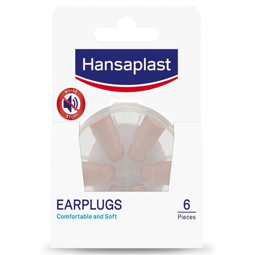 Hansaplast Ωτοασπίδες Επαναχρησιμοποιούμενες 6pcs