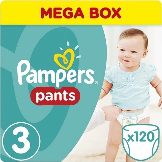 Pampers Pants Mega Box Νο3 (6-11kg) 120 πάνες