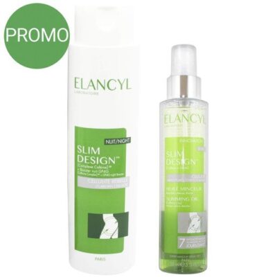 Elancyl Πακέτο Προσφοράς Slim Design Night 200ml & Elancyl Slim Design Huile Minceur Ξηρό Έλαιο Αδυνατίσματος 150ml