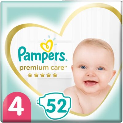 Pampers Premium Care Jumbo Pack Νο4 (9-14kg) 52 πάνες